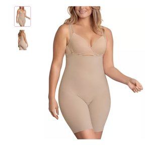 Women's Undetectable Edge Strapless Mid-Thigh Body